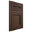 Shiloh Cabinetry Flush Inset Glenbrook White Oak Rift Cut Braun Door