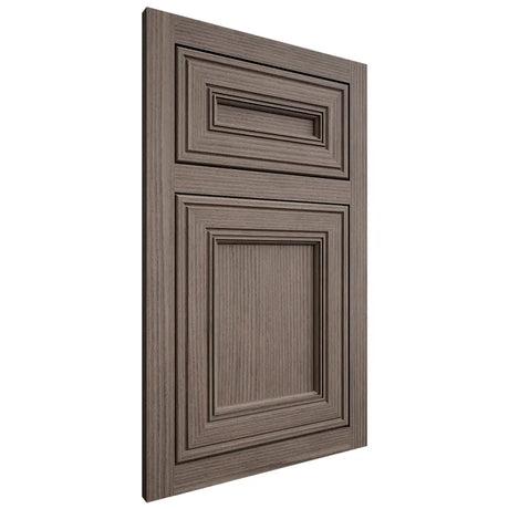 Shiloh Cabinetry Flush Inset Glenbrook White Oak Rift Cut Clay Door