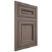 Shiloh Cabinetry Flush Inset Glenbrook White Oak Rift Cut Clay Door