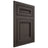 Shiloh Cabinetry Flush Inset Glenbrook White Oak Rift Cut Creekside Door