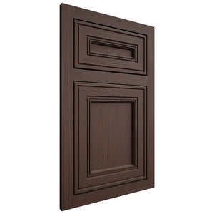 Shiloh Cabinetry Flush Inset Glenbrook White Oak Rift Cut Dusk Door