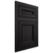 Shiloh Cabinetry Flush Inset Glenbrook White Oak Rift Cut Espresso Door