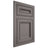 Shiloh Cabinetry Flush Inset Glenbrook White Oak Rift Cut Flagstone Door