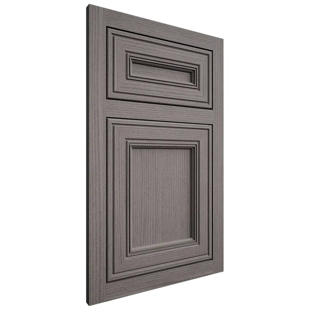 Shiloh Cabinetry Flush Inset Glenbrook White Oak Rift Cut Flagstone Door