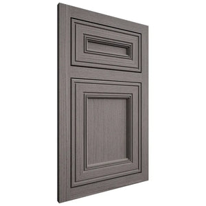 Shiloh Cabinetry Flush Inset Glenbrook White Oak Rift Cut Flagstone Door