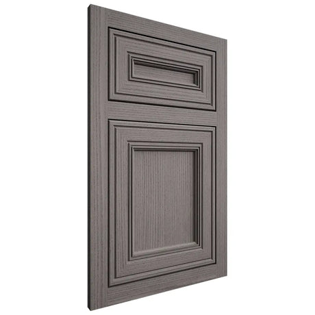 Shiloh Cabinetry Flush Inset Glenbrook White Oak Rift Cut Flagstone Door
