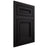 Shiloh Cabinetry Flush Inset Glenbrook White Oak Rift Cut Ink Door