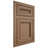 Shiloh Cabinetry Flush Inset Glenbrook White Oak Rift Cut Medium Door