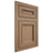 Shiloh Cabinetry Flush Inset Glenbrook White Oak Rift Cut Natural Door