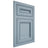 Shiloh Cabinetry Flush Inset Glenbrook White Oak Rift Cut Sky Door