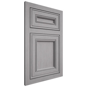 Shiloh Cabinetry Flush Inset Glenbrook White Oak Rift Cut Stratus Door