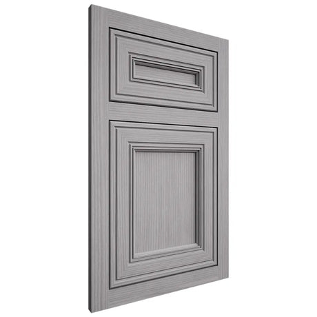 Shiloh Cabinetry Flush Inset Glenbrook White Oak Rift Cut Stratus Door