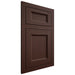 Shiloh Cabinetry Flush Inset Greensboro Alder Plain Cut Umber Door