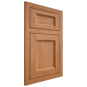 Shiloh Cabinetry Flush Inset Greensboro Cherry Plain Cut Medium Door