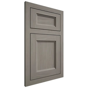 Shiloh Cabinetry Flush Inset Greensboro Cherry Plain Cut Thyme Door