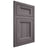 Shiloh Cabinetry Flush Inset Greensboro Hickory Plain Cut Cadet Door