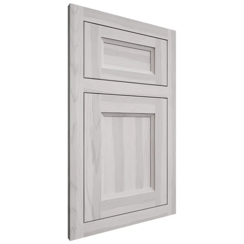 Shiloh Cabinetry Flush Inset Greensboro Hickory Plain Cut Cotton Door