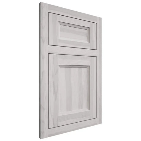 Shiloh Cabinetry Flush Inset Greensboro Hickory Plain Cut Cotton Door
