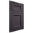 Shiloh Cabinetry Flush Inset Greensboro Hickory Plain Cut Harbor Door