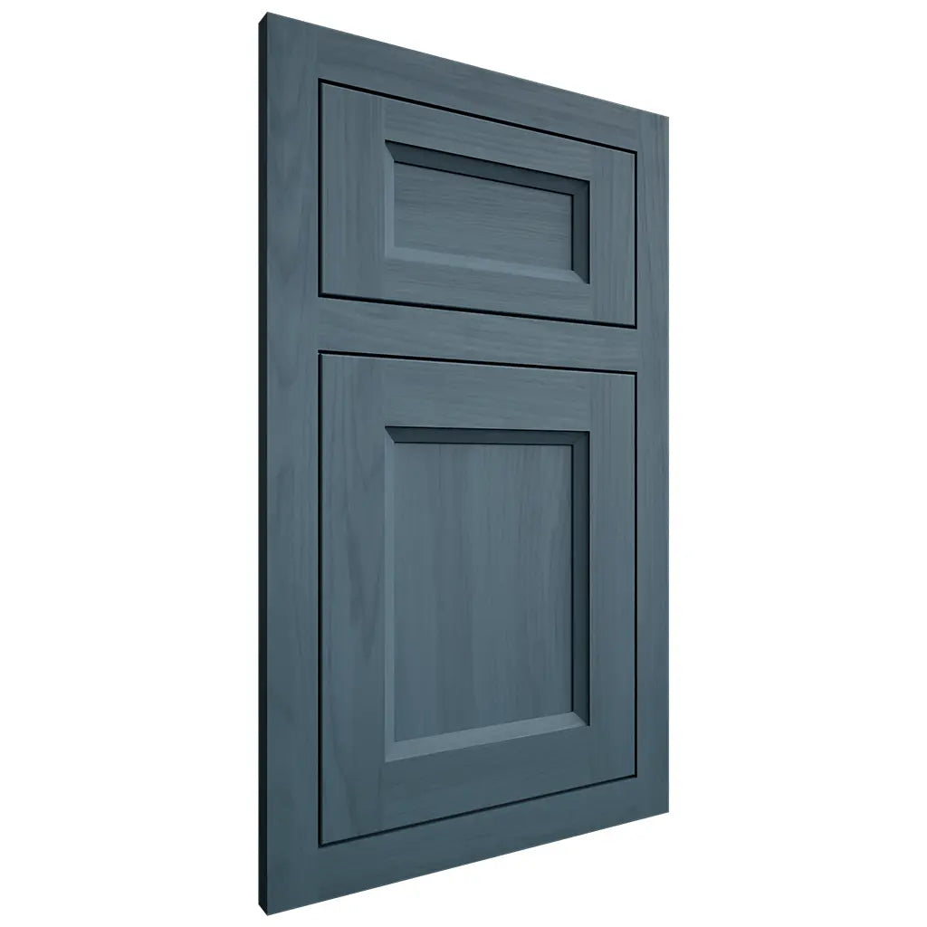 Shiloh Cabinetry Flush Inset Greensboro Hickory Plain Cut Hudson Door