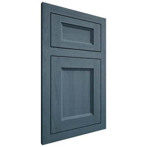 Shiloh Cabinetry Flush Inset Greensboro Hickory Plain Cut Hudson Door