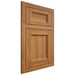 Shiloh Cabinetry Flush Inset Greensboro Hickory Plain Cut Medium Door