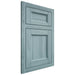 Shiloh Cabinetry Flush Inset Greensboro Hickory Plain Cut Sky Door