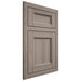 Shiloh Cabinetry Flush Inset Greensboro Hickory Plain Cut Sterling Door