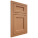 Shiloh Cabinetry Flush Inset Greensboro Maple Plain Cut Cashmere Door