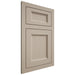 Shiloh Cabinetry Flush Inset Greensboro Maple Plain Cut Pebble Door