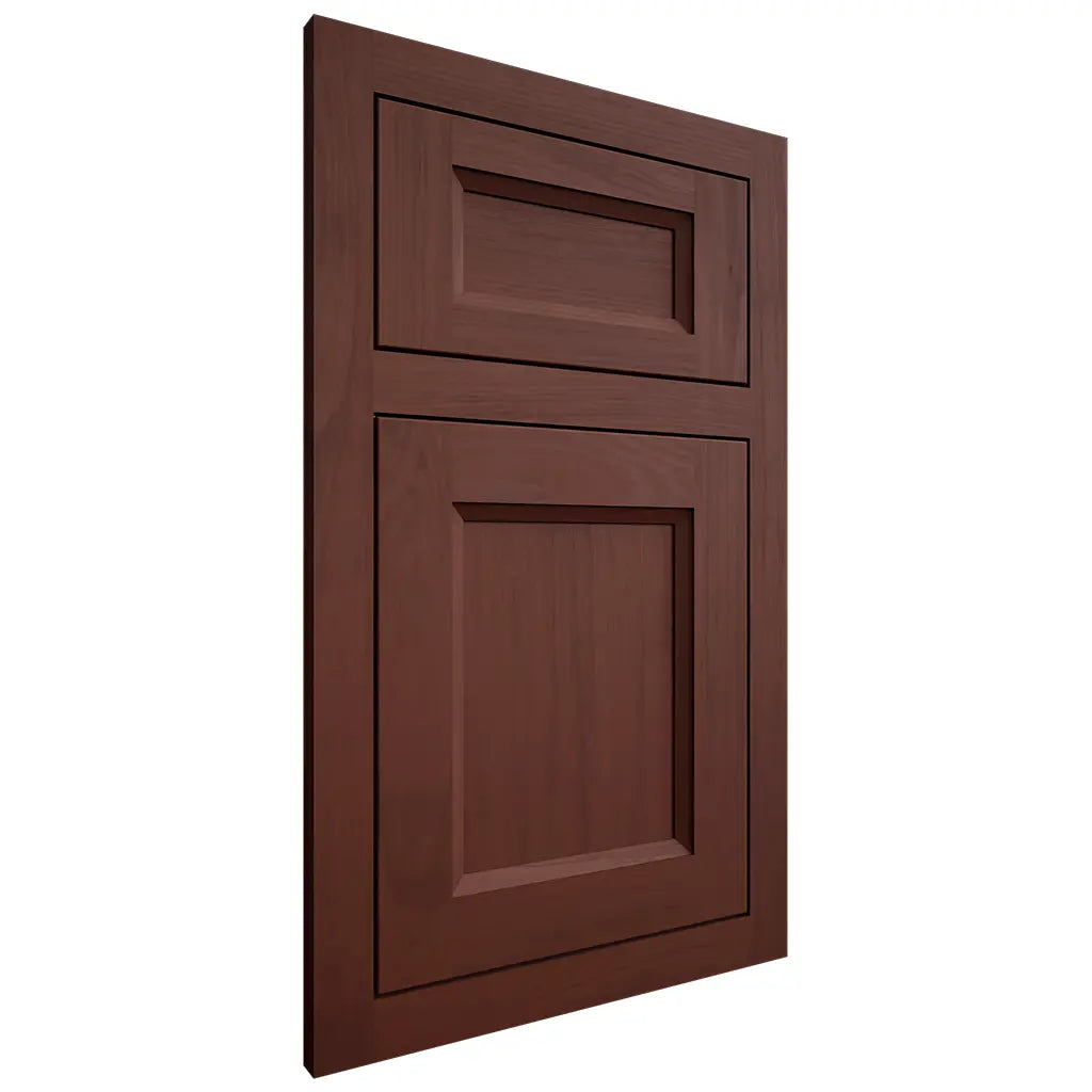 Shiloh Cabinetry Flush Inset Greensboro Maple Plain Cut Sable Door