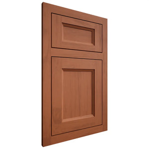 Shiloh Cabinetry Flush Inset Greensboro Maple Plain Cut Spice Door