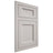 Shiloh Cabinetry Flush Inset Greensboro Paintable Amazing Gray Door