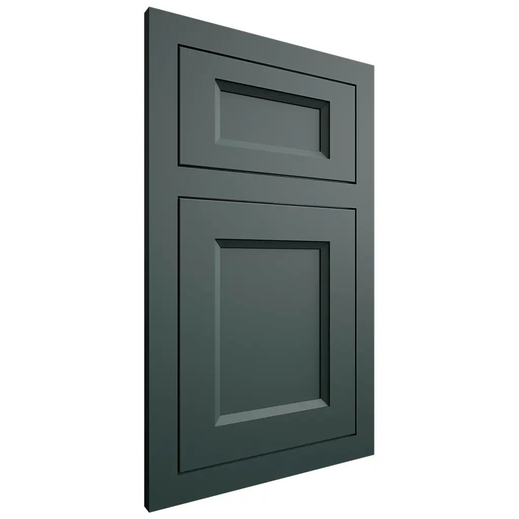 Shiloh Cabinetry Flush Inset Greensboro Paintable Billiard Green Door