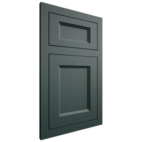 Shiloh Cabinetry Flush Inset Greensboro Paintable Billiard Green Door