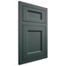 Shiloh Cabinetry Flush Inset Greensboro Paintable Billiard Green Door
