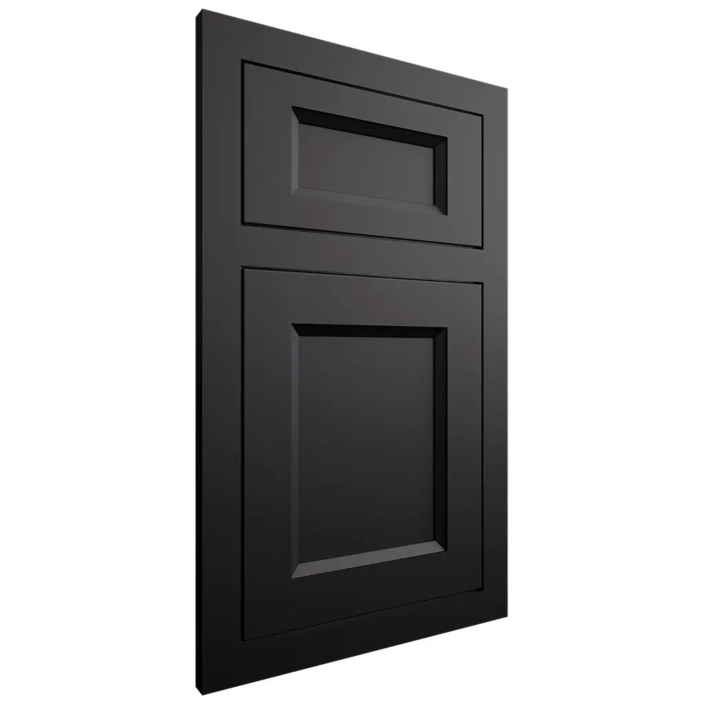 Shiloh Cabinetry Flush Inset Greensboro Paintable Black Door