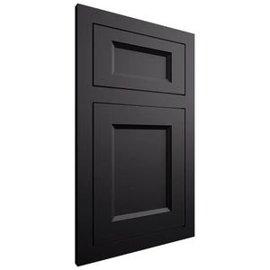 Shiloh Cabinetry Flush Inset Greensboro Paintable Black Door