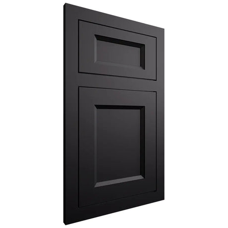Shiloh Cabinetry Flush Inset Greensboro Paintable Black Door