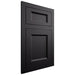 Shiloh Cabinetry Flush Inset Greensboro Paintable Black Door
