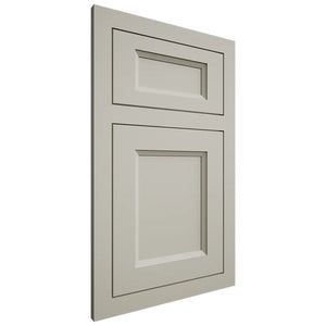 Shiloh Cabinetry Flush Inset Greensboro Paintable Clary Sage Door
