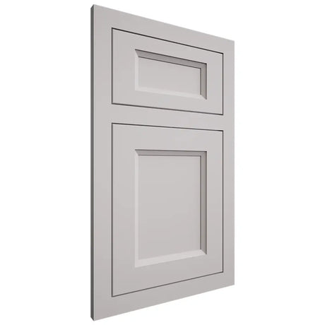 Shiloh Cabinetry Flush Inset Greensboro Paintable Light French Gray Door