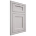 Shiloh Cabinetry Flush Inset Greensboro Paintable Light French Gray Door