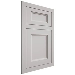 Shiloh Cabinetry Flush Inset Greensboro Paintable Mindful Gray Door