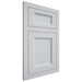Shiloh Cabinetry Flush Inset Greensboro Paintable Niebla Azul Door