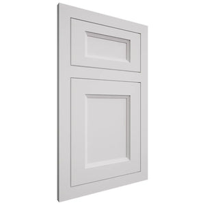 Shiloh Cabinetry Flush Inset Greensboro Paintable Polar Door