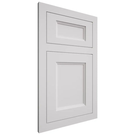 Shiloh Cabinetry Flush Inset Greensboro Paintable Polar Door