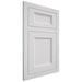 Shiloh Cabinetry Flush Inset Greensboro Paintable Pure White Door