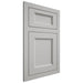 Shiloh Cabinetry Flush Inset Greensboro Paintable Unusual Gray Door