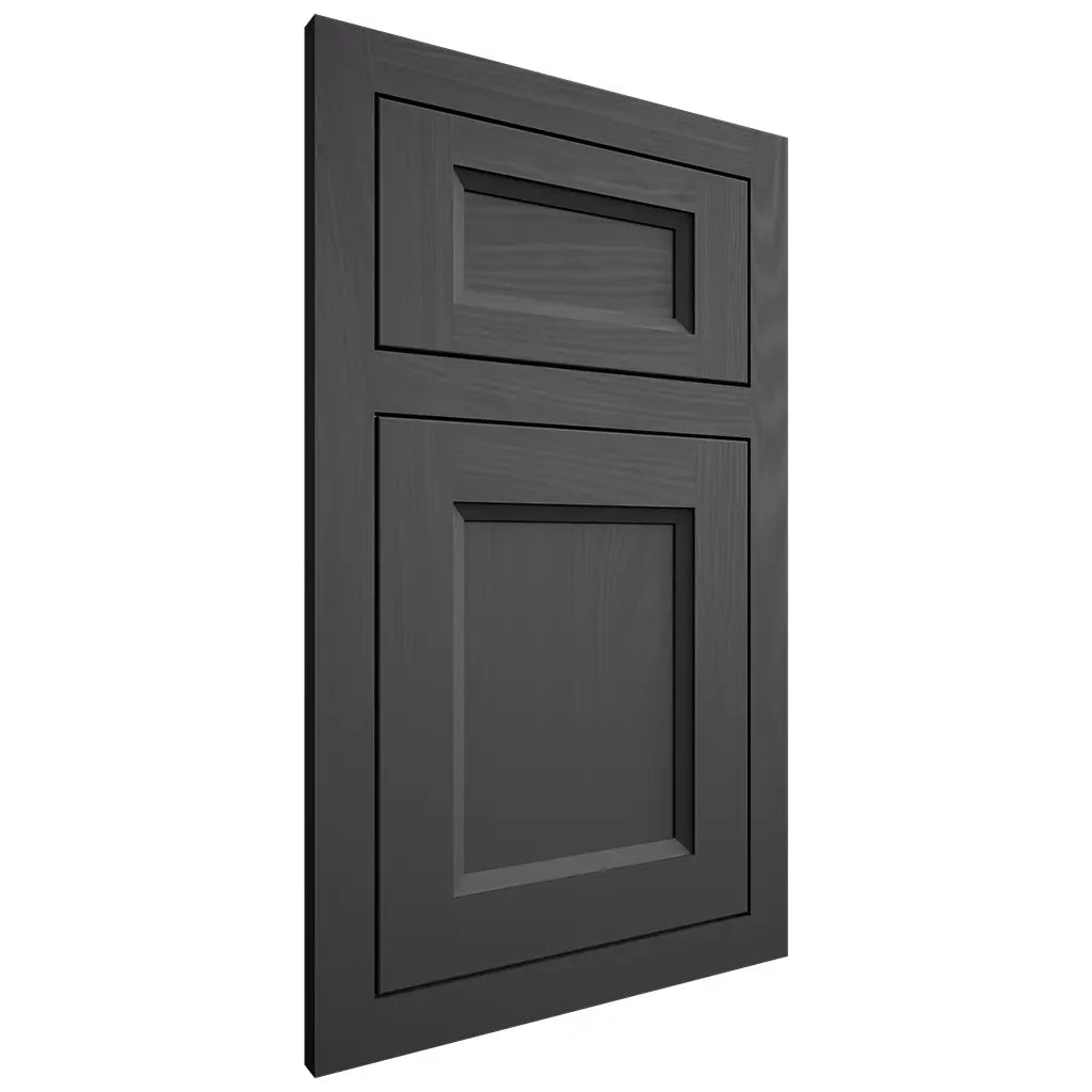 Shiloh Cabinetry Flush Inset Greensboro Poplar Plain Cut Cadet Door